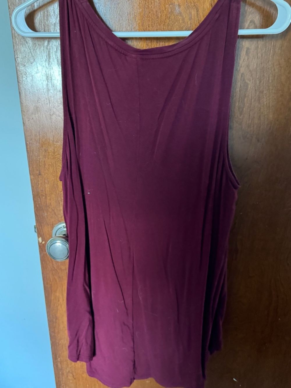 Old Navy Sleeveless Tank Top - Wine - Picture 3 of 3